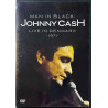 DVD - Cash Johnny DVD Man ib black, live in Denmark 1971  kansi EX levy EX Käytetty DVD