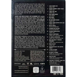 DVD - Cash Johnny DVD Man ib black, live in Denmark 1971  kansi EX levy EX Käytetty DVD