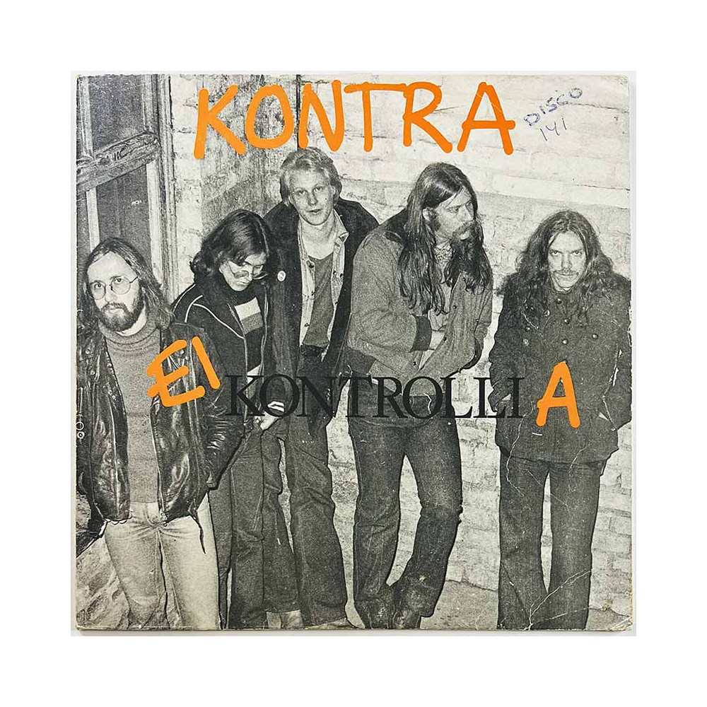 Kontra LP Ei kontrollia  kansi VG- levy VG- Käytetty LP