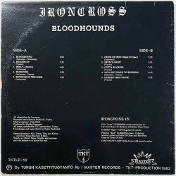 Ironcross 1982 TKTLP-12 Bloodhounds Begagnat LP