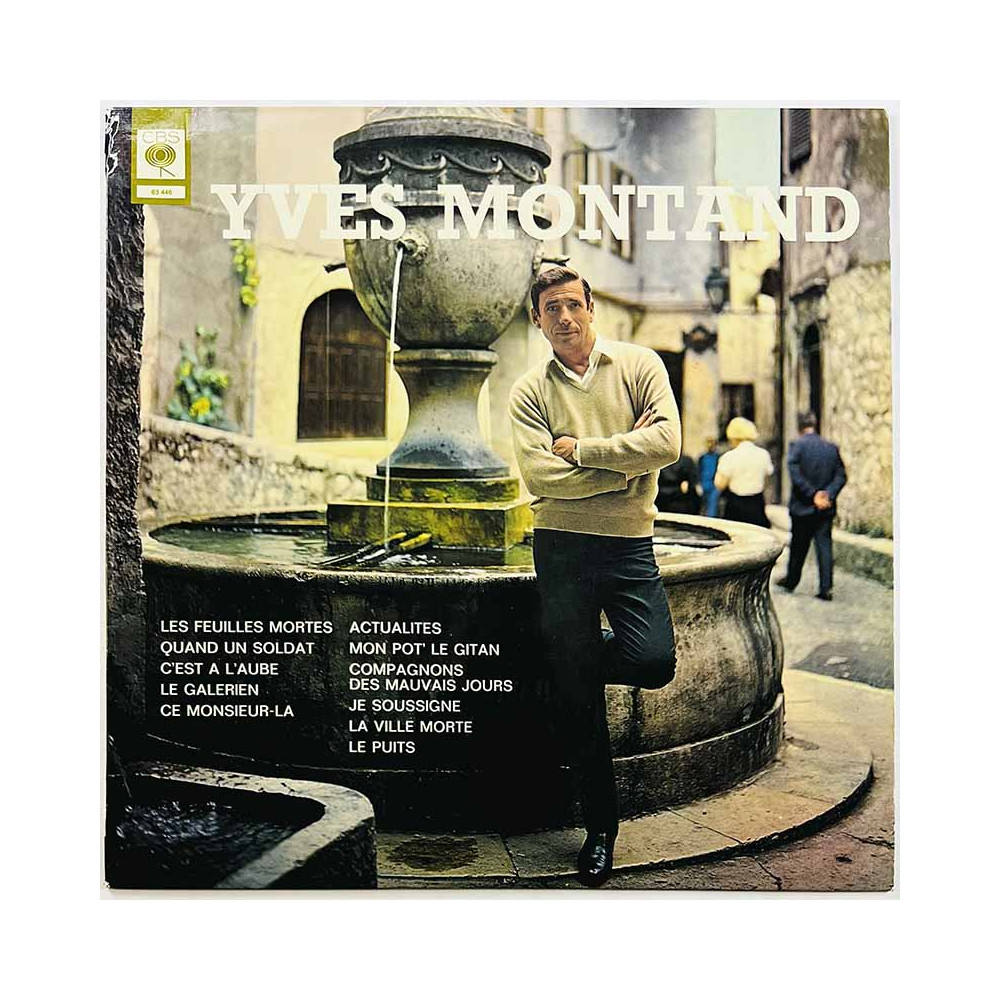 Montand Yves 1976 CBS 63446 Yves Montand Begagnat LP