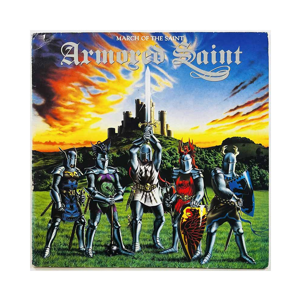 Armored Saint LP March of the saint  kansi VG levy VG+ Käytetty LP