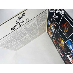 Uriah Heep 1973 SRM-2-7503 Uriah Heep Live 2LP Begagnat LP