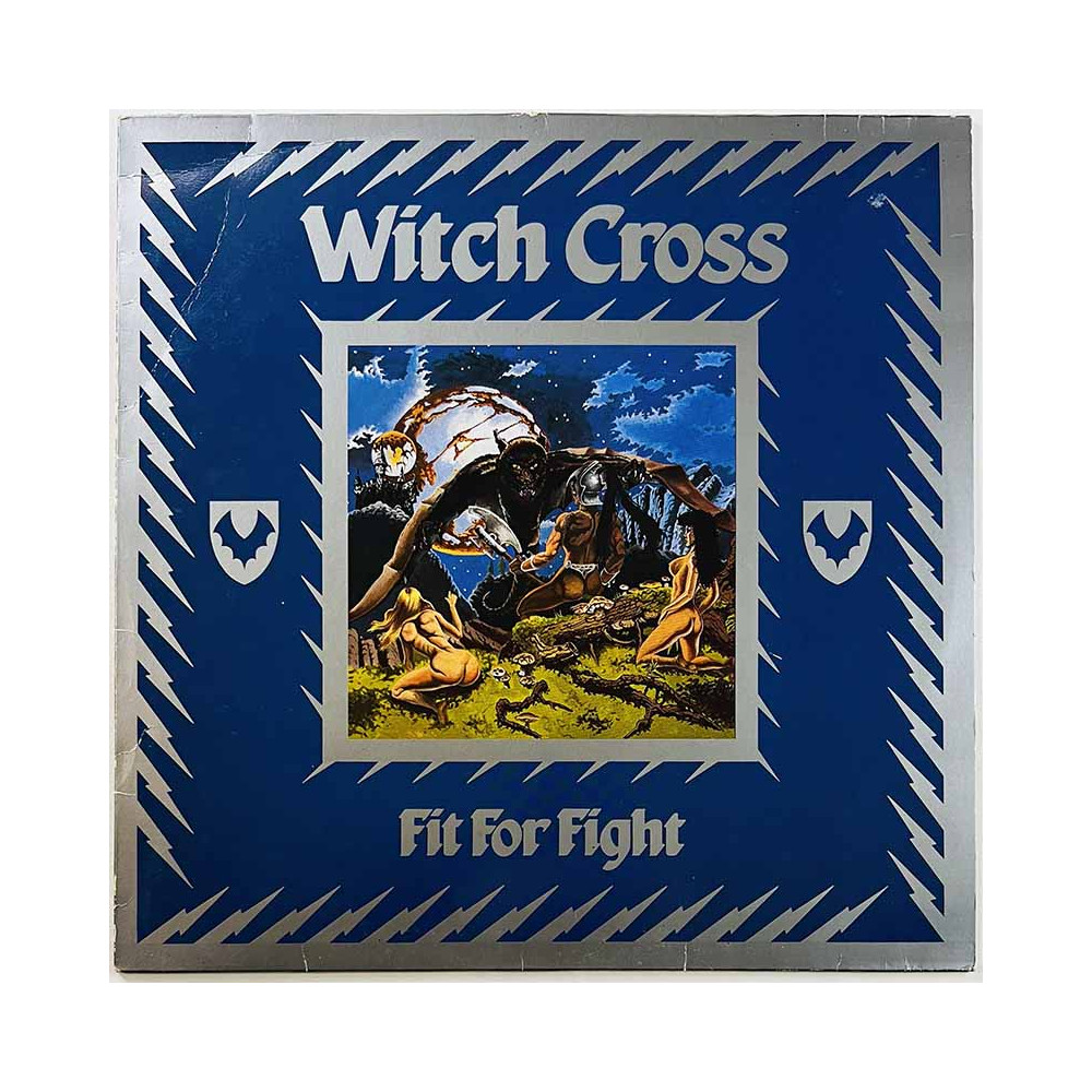 Witch Cross LP Fit for fight  kansi VG- levy EX Käytetty LP