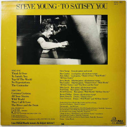 Young Steve 1981 MILL 5002 To satisfy you Begagnat LP