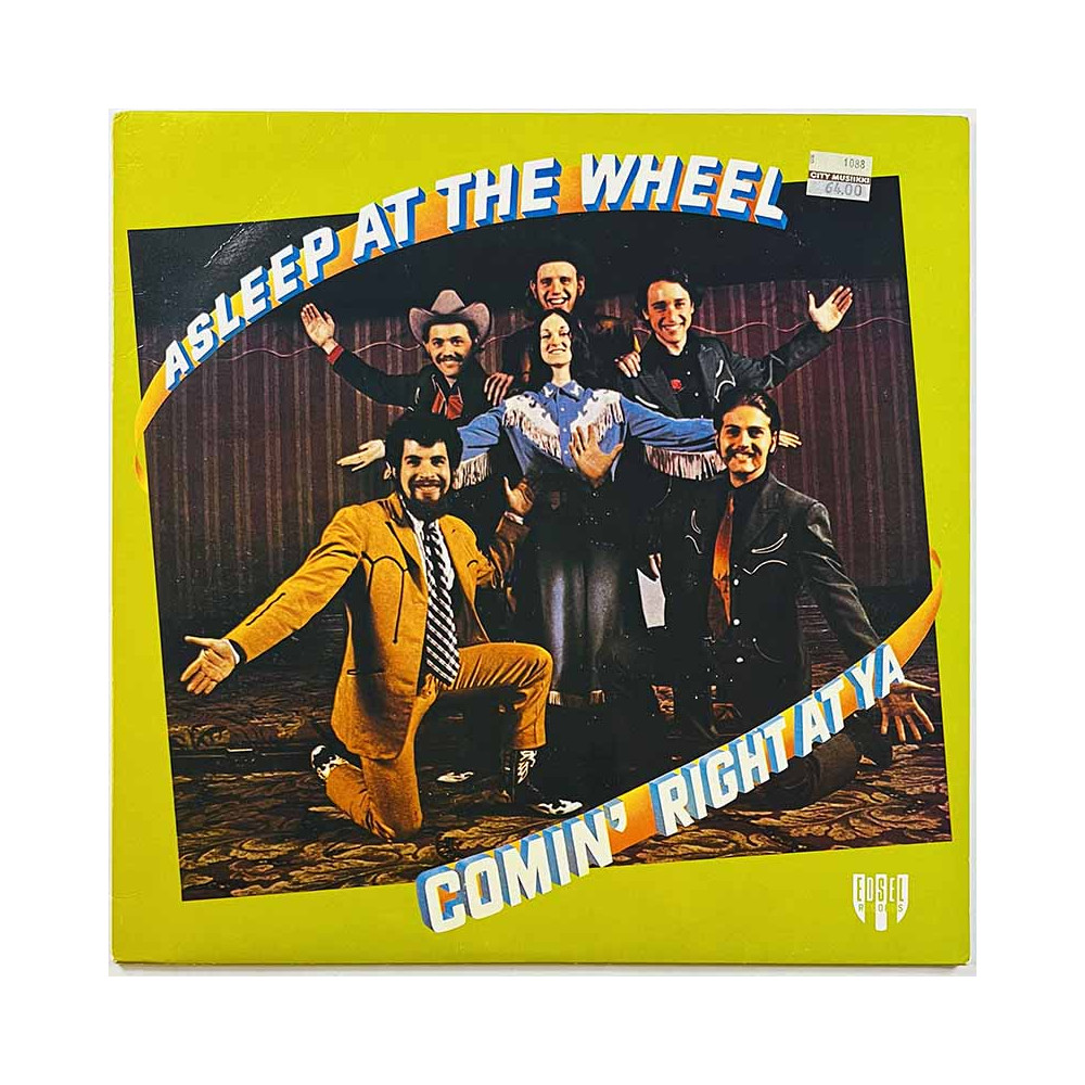 Asleep at the wheel LP Comin’ right at ya  kansi EX levy EX Käytetty LP