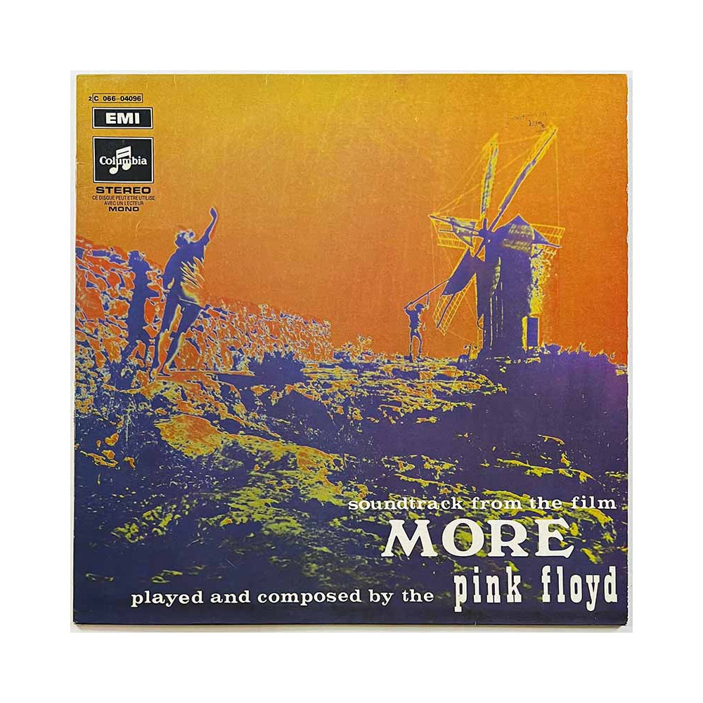 Pink Floyd LP More  kansi VG+ levy EX- Käytetty LP