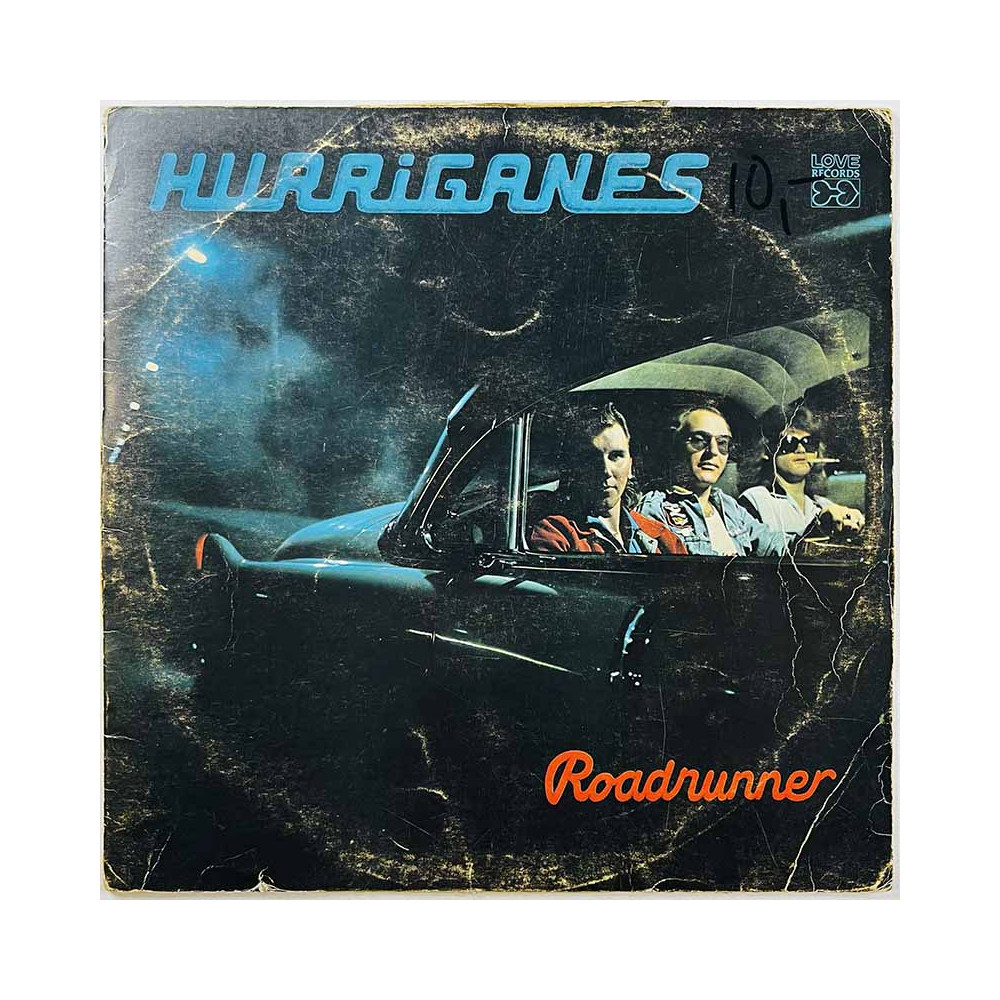 Hurriganes LP Roadrunner  kansi G levy G Käytetty LP
