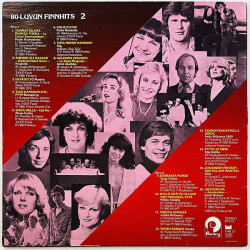 Bamberos, Sig, Pelle Miljoona, Armi Aavikko LP 80-Luvun Finnhits Vol.2  kansi VG- levy VG+ Käytetty LP