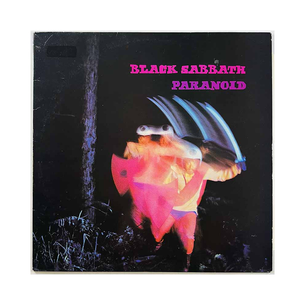 Black Sabbath 1970 NEL 6003 Paranoid Begagnat LP
