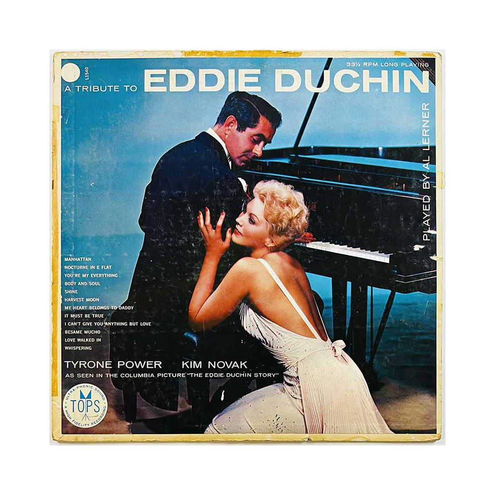 Lerner Al: A Tribute To Eddie Duchin  kansi G- levy G- bonus LP:nä veloituksetta