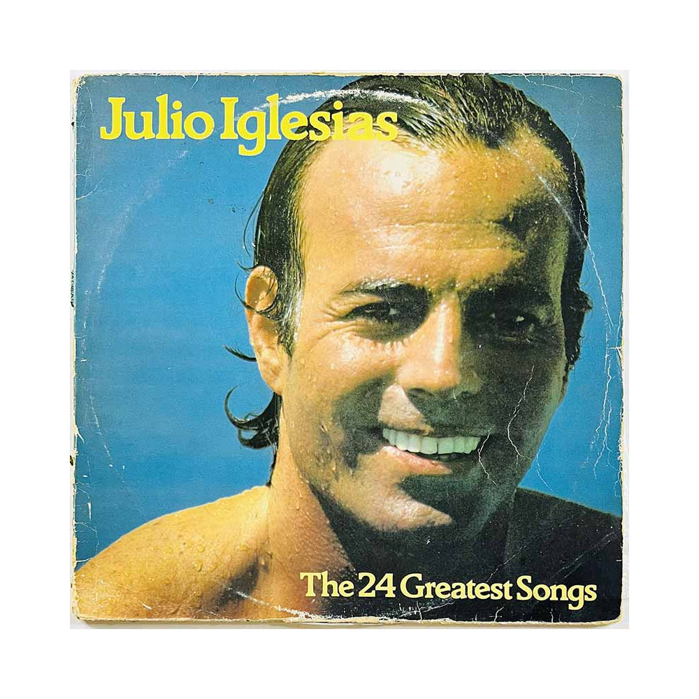 Iglesias Julio: The 24 Greatest Songs 2LP  kansi G- levy G- bonus LP:nä veloituksetta