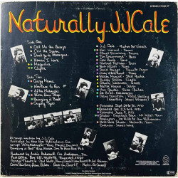 Cale J.J. LP Naturally  kansi G+ levy VG+ Käytetty LP