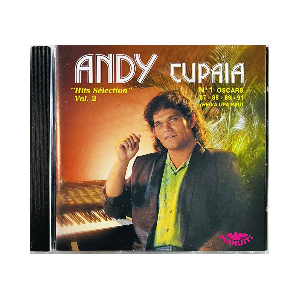 Tupaia Andy CD Hits Selection Vol.2  kansi EX levy EX Käytetty CD