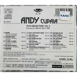 Tupaia Andy CD Hits Selection Vol.2  kansi EX levy EX Käytetty CD