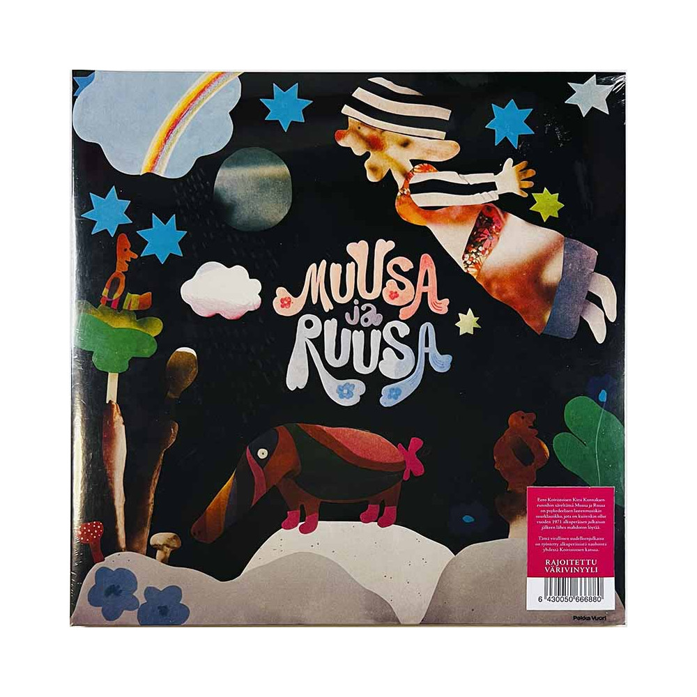 Koivistoinen Eero LP Muusa ja Ruusa, rajoitettu värivinyyli  vinyyli LP
