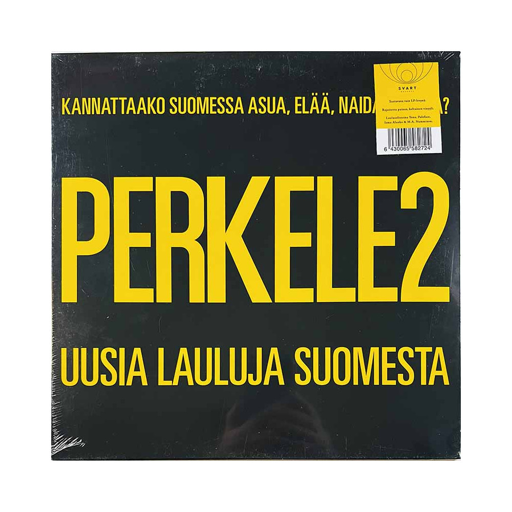 Ismo Alanko, Paleface, M.A.Numminen LP Perkele2 - Uusia Lauluja Suomesta, keltainen  vinyyli LP