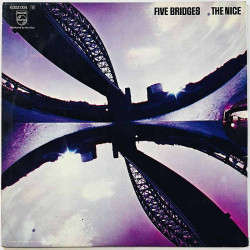 Nice LP Five Bridges  kansi VG+ levy VG+ Käytetty LP