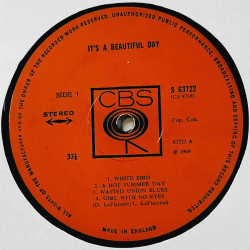 It’s A Beautiful Day LP It’s A Beautiful Day  kansi VG- levy VG- Käytetty LP