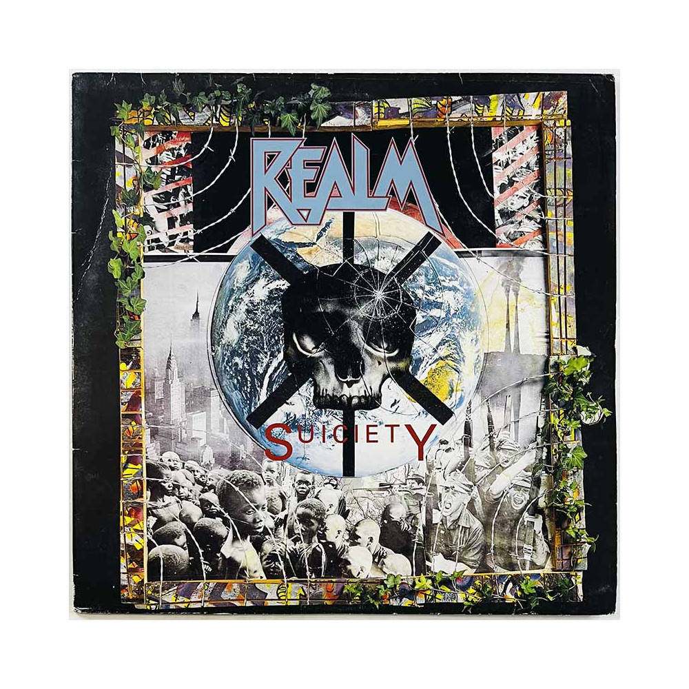 Realm LP Suciety  kansi VG levy VG+ Käytetty LP