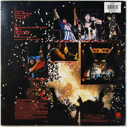 Y & T LP Open Fire live  kansi VG levy VG Käytetty LP