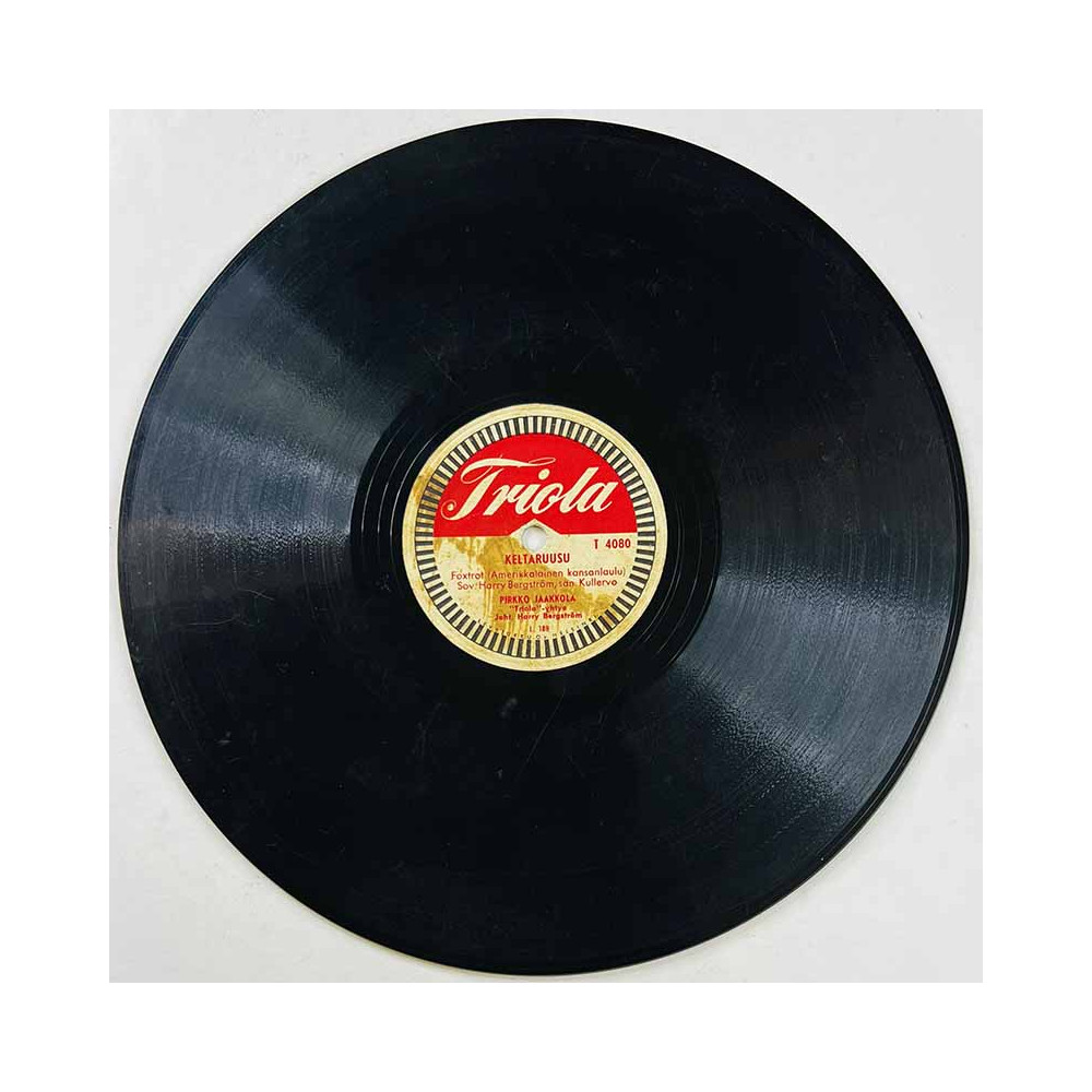 Jaakkola Pirkko 1953 T 4080 Pariisin taivaan alla / Keltaruusu stenkaka 78-varvare