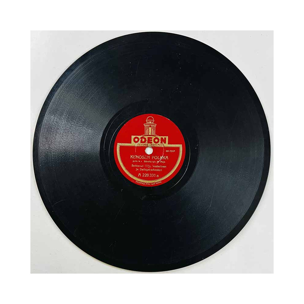 Vesterinen Viljo 1956 P 133 Kenosen polkka / Mandschurian kukkuloilla stenkaka 78-varvare