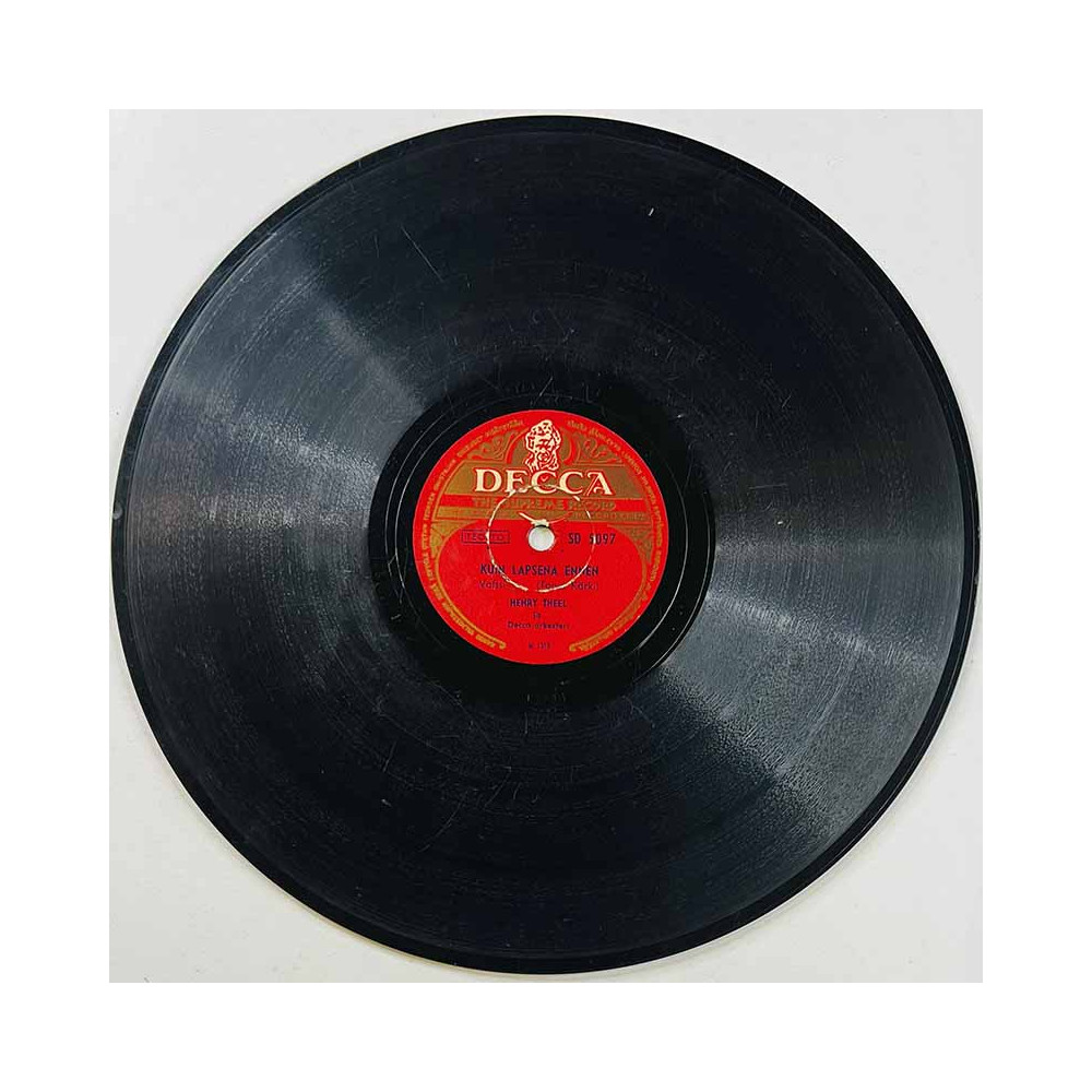 Theel Henry / + Metro-Tytöt 1949 SD 5097 Kuin lapsena ennen / Aaveratsastajat stenkaka 78-varvare