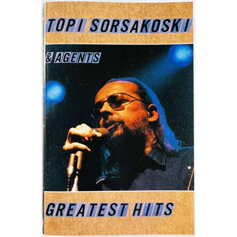 Sorsakoski Topi Musiikkikasetti Greatest Hits  kansi EX kasetti EX käytetty kasetti