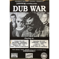 Dub War: Keikkajuliste 39cm x 59cm - Used Poster