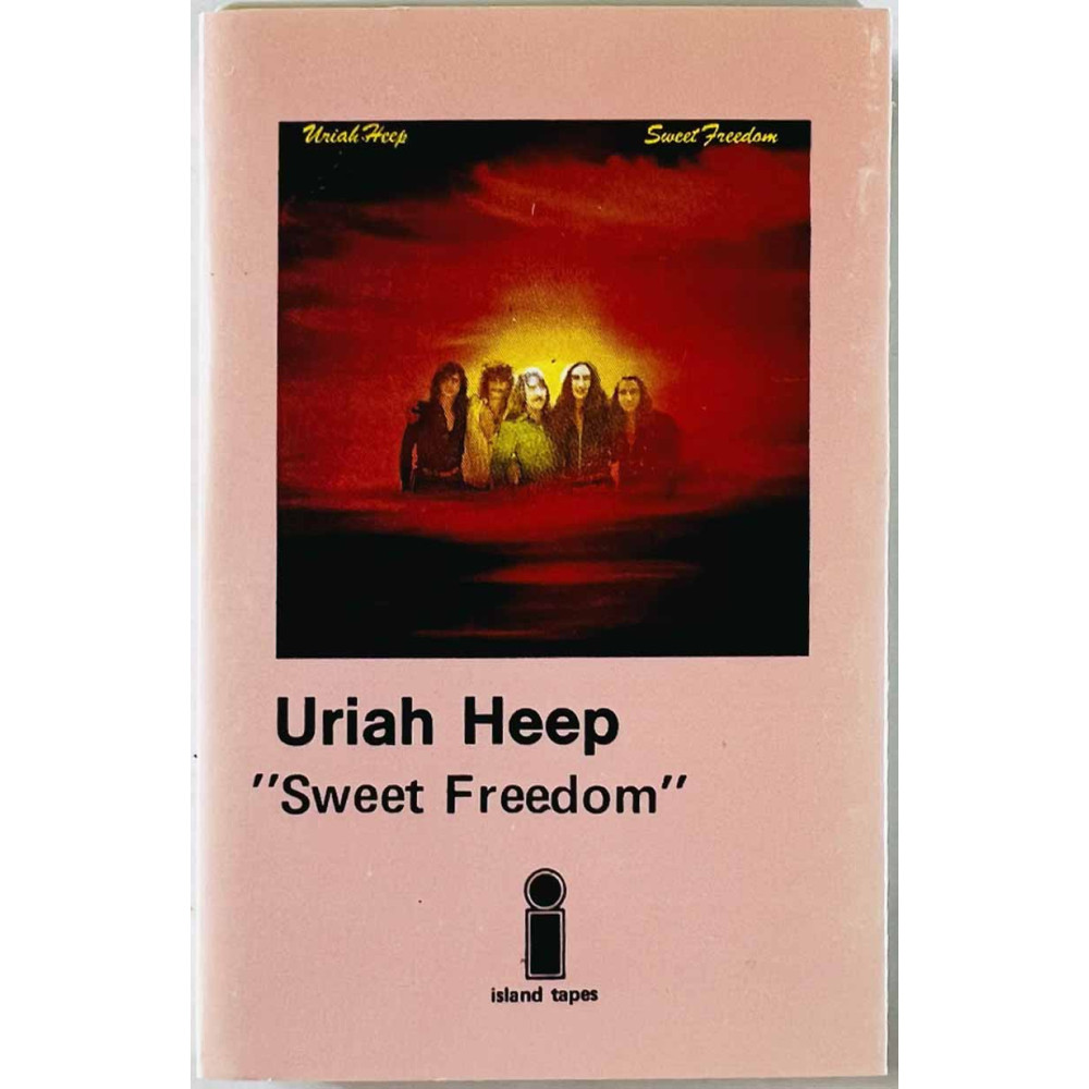 Uriah Heep Musiikkikasetti Sweet Freedom  kansi VG+ kasetti EX käytetty kasetti