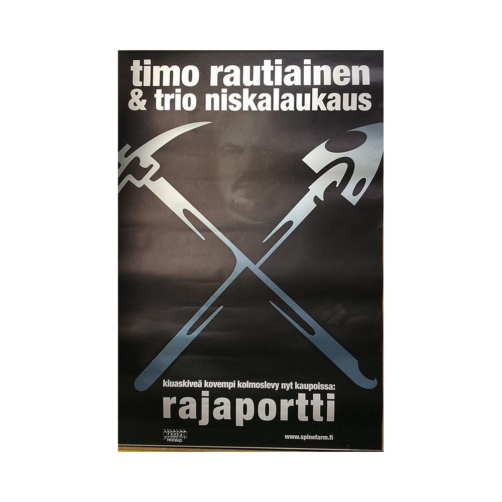 Rautiainen Timo & Trio Niskalaukaus: Promojuliste 80cm x 120cm - JULISTE