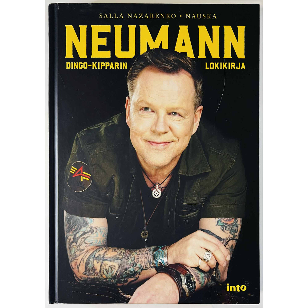 Neumann, Dingo-kipparin lokikirja 2017 ISBN 978-952-264-806-8 Salla Nazarenko - Nauska Käytetty kirja