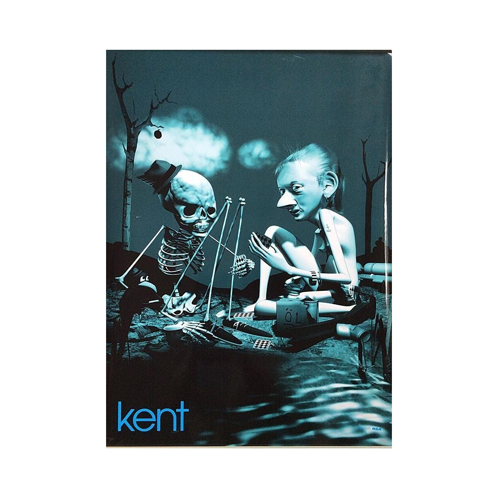Kent: : Promojuliste kaksipuoleinen 50cm x 70cm - Begagnat Poster