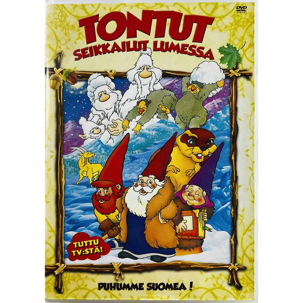DVD - Elokuva 1995  Tontut seikkailut lumessa DVD Begagnat