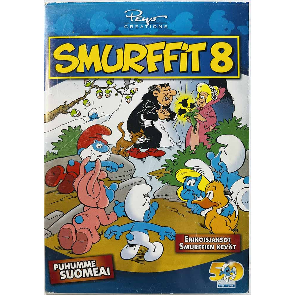 DVD - Elokuva DVD Smurfit 8  kansi EX levy EX- Käytetty DVD