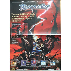 Rhapsody: Holy ThunderForce: Promojuliste 41cm x 58cm - Begagnat Poster