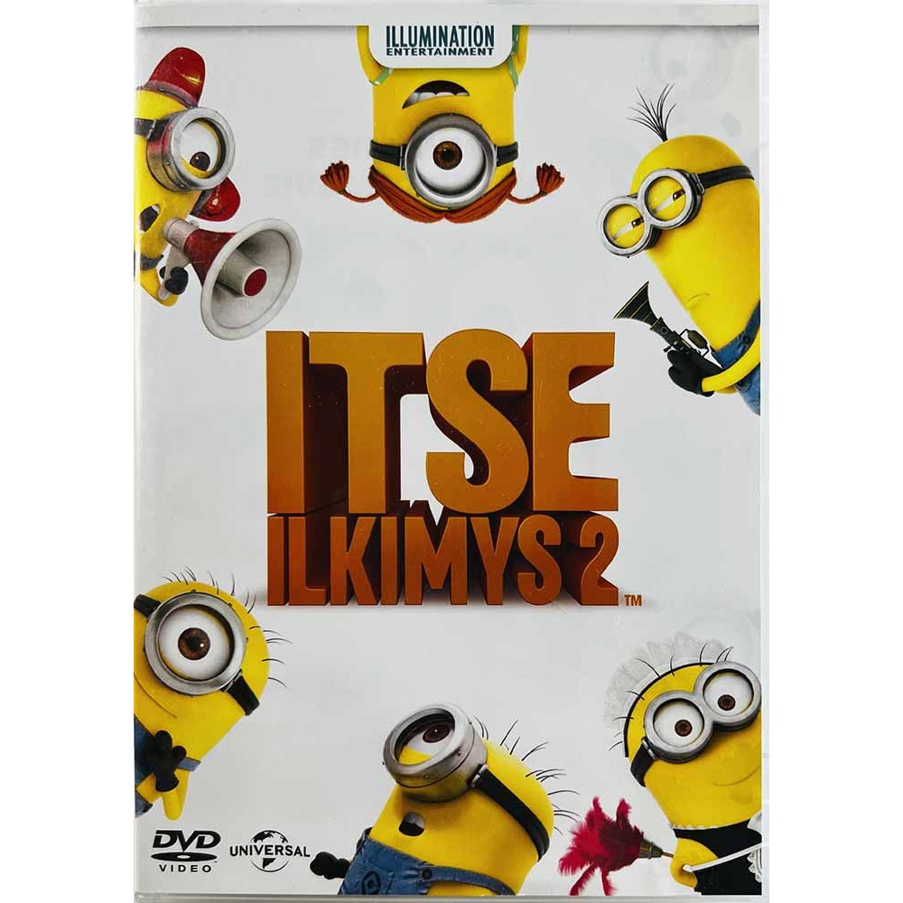 DVD - Elokuva DVD Itse ilkimys 2  kansi EX levy EX- Käytetty DVD