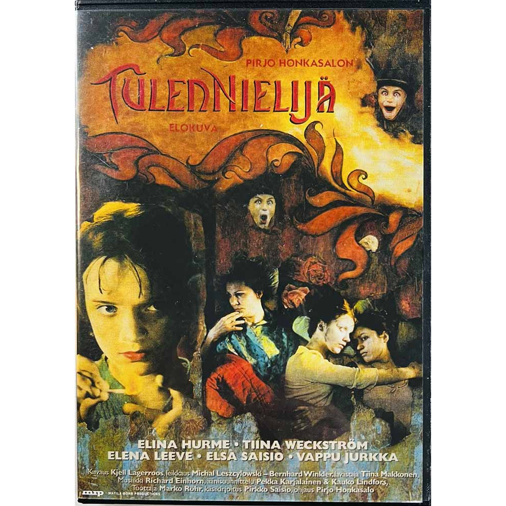 DVD - Elokuva DVD Tulennielijä  kansi EX levy EX Käytetty DVD