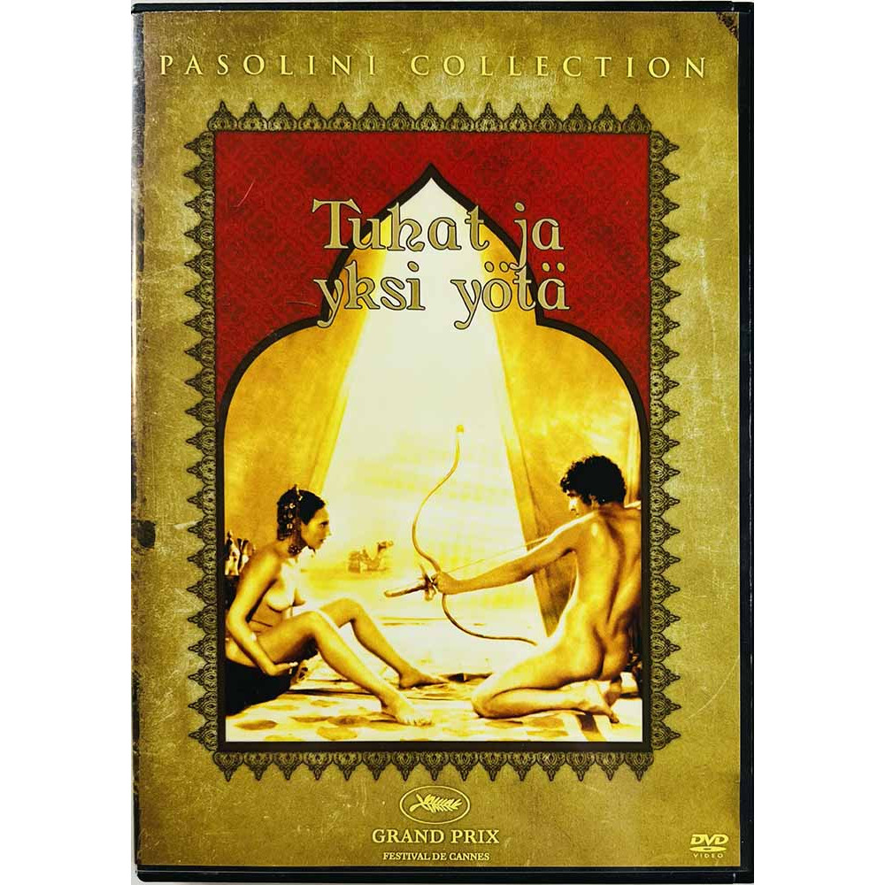 DVD - Elokuva 1974  Tuhat ja yksi yötä, Pasolini collection DVD Begagnat