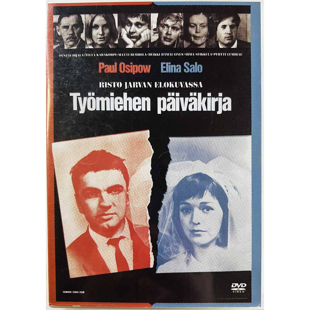 DVD - Elokuva DVD Työmiehen päiväkirja  kansi EX levy EX Käytetty DVD