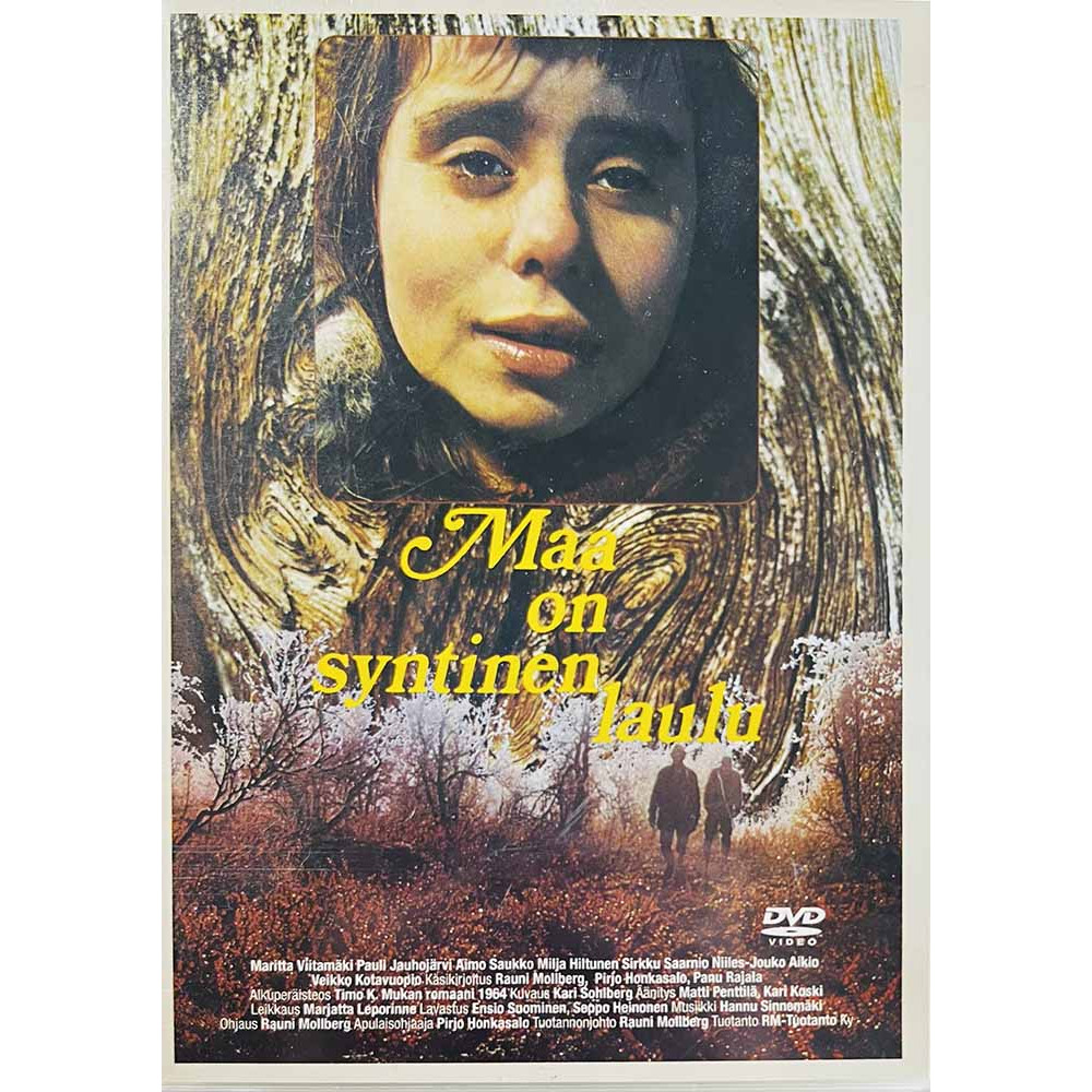 DVD - Elokuva DVD Maa on syntinen laulu  kansi EX levy EX- Käytetty DVD