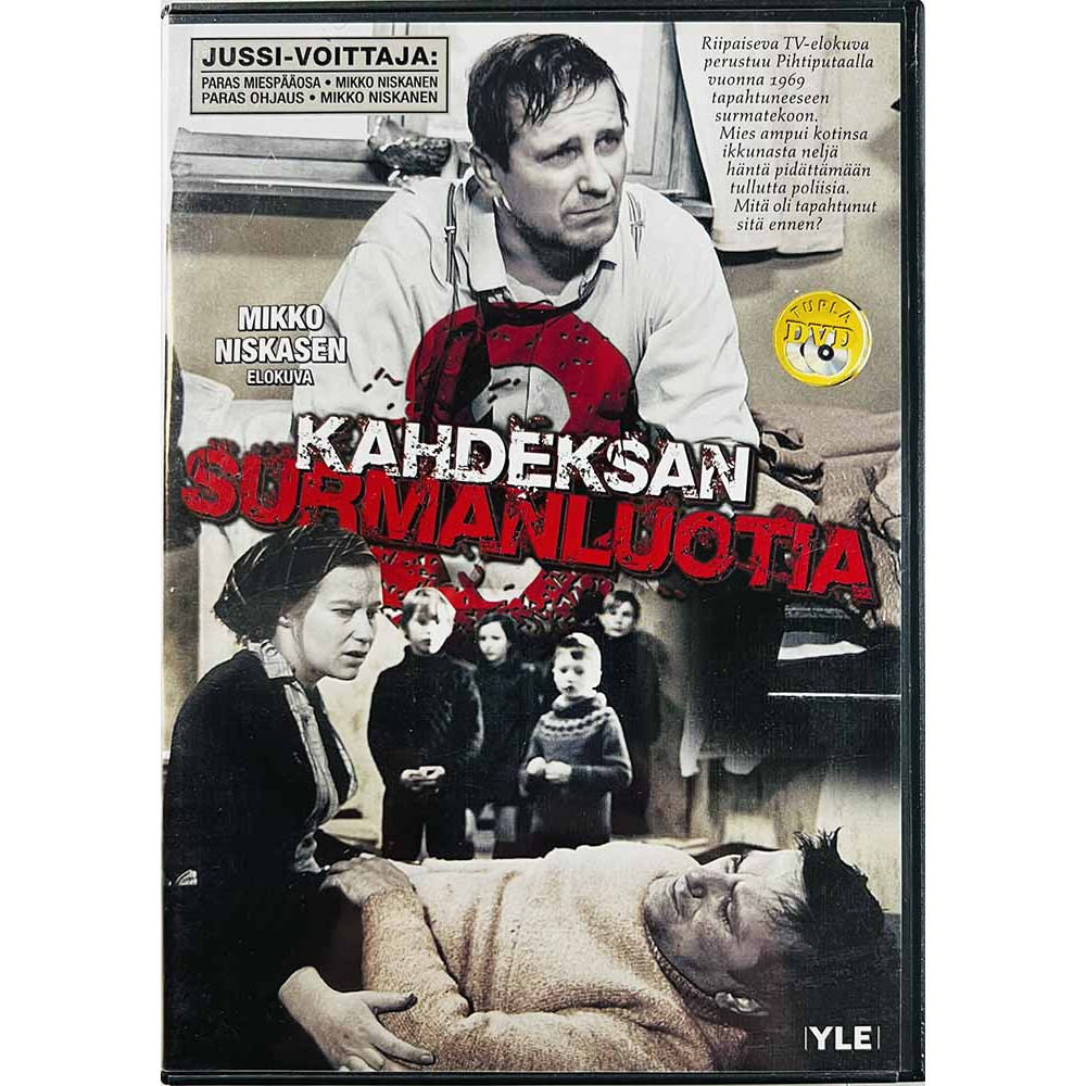 DVD - Elokuva DVD Kahdeksan surmanluotia 2DVD  kansi EX levy EX Käytetty DVD