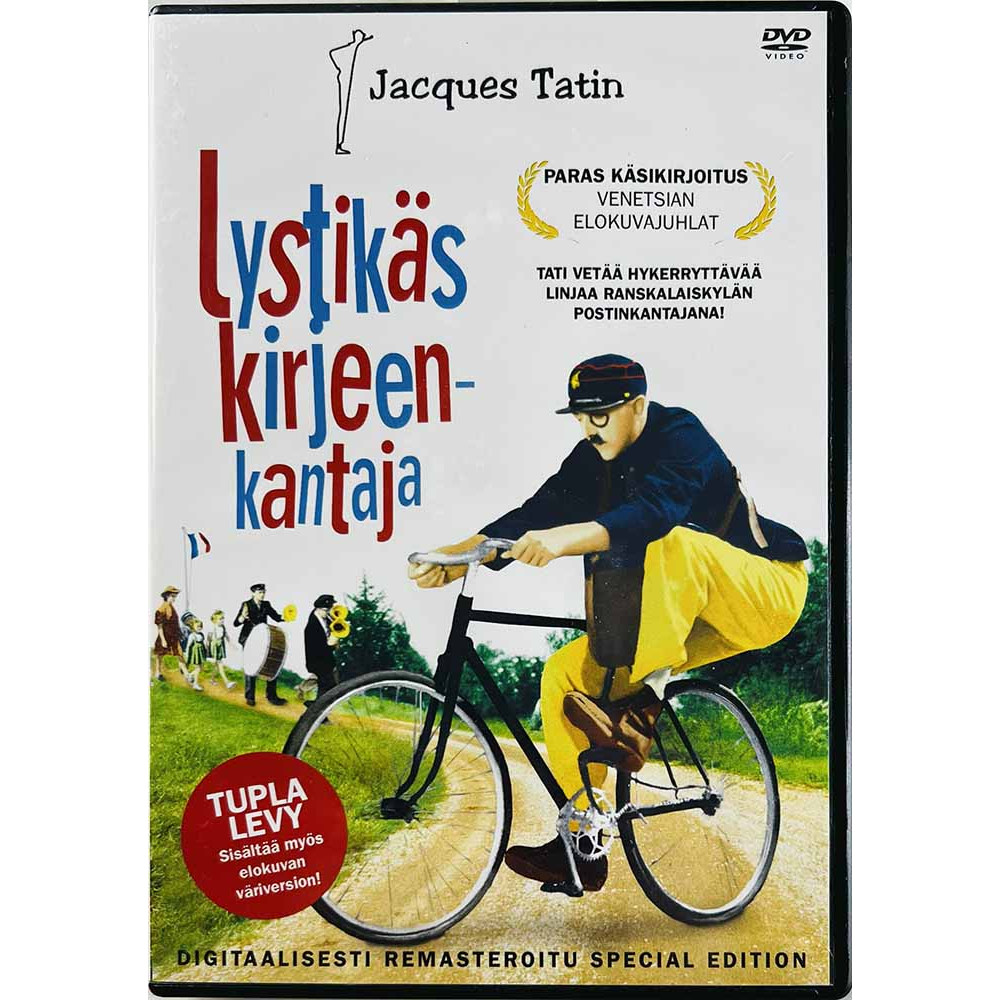 DVD - Elokuva 1948/2006  Lystikäs kirjeenkantaja 2DVD DVD Begagnat