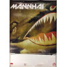 Mannhai: Evil Under The Sun: Keikkajuliste 49cm x 70cm - Used Poster