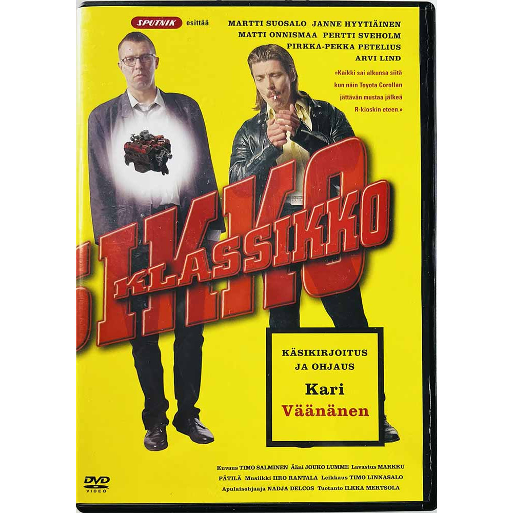 DVD - Elokuva DVD Klassikko  kansi EX levy EX Käytetty DVD