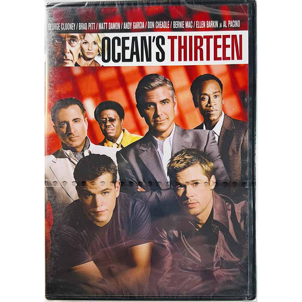 DVD - Elokuva DVD Ocean’s thirteen  kansi EX levy EX Käytetty DVD