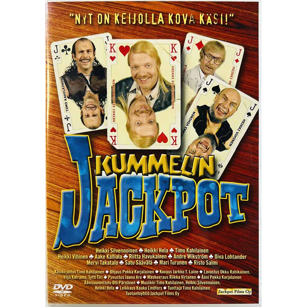 DVD - Elokuva DVD Kummelin Jackpot  kansi EX levy EX Käytetty DVD