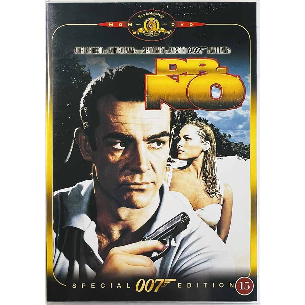 DVD - Elokuva DVD James Bond DR. No  kansi EX levy EX Käytetty DVD