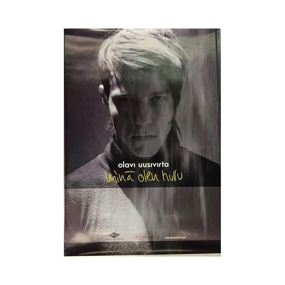 Uusivurta Olavi: minä olen hullu: Promojuliste 41cm x 58cm - JULISTE